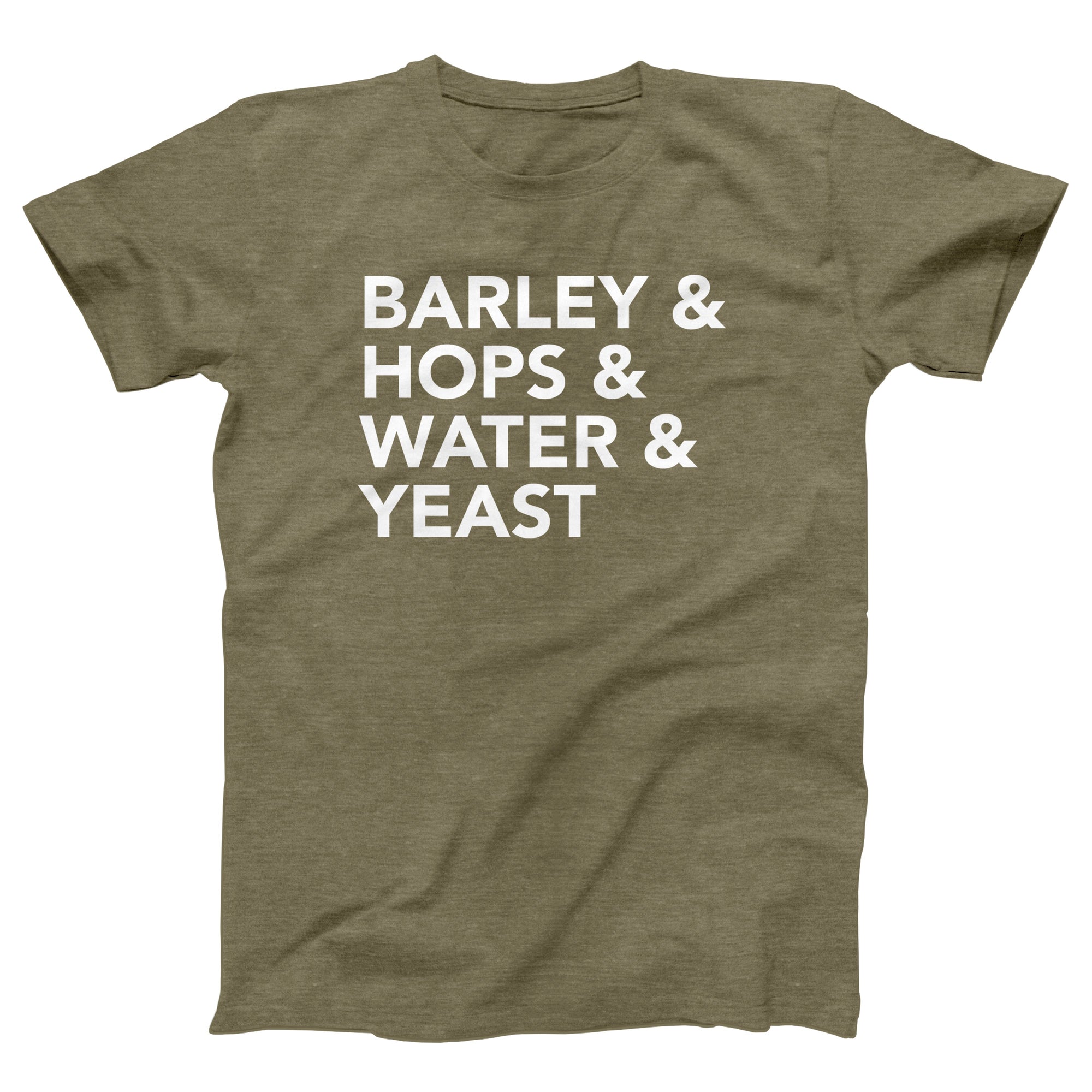 Barley & Hops Adult Unisex T-Shirt - marionmartigny