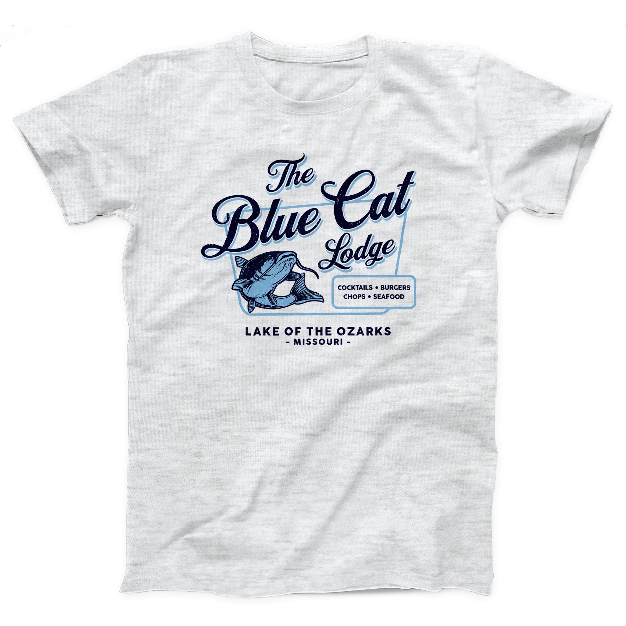 Blue Cat Lodge Adult Unisex T-Shirt - marionmartigny