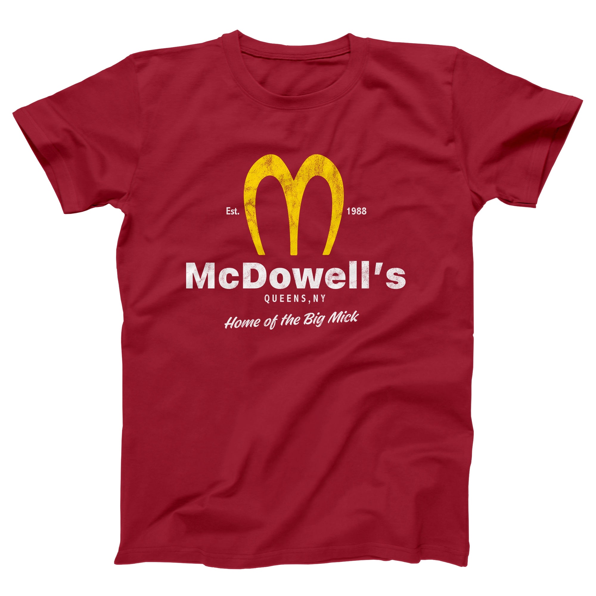 McDowell's Adult Unisex T-Shirt - marionmartigny