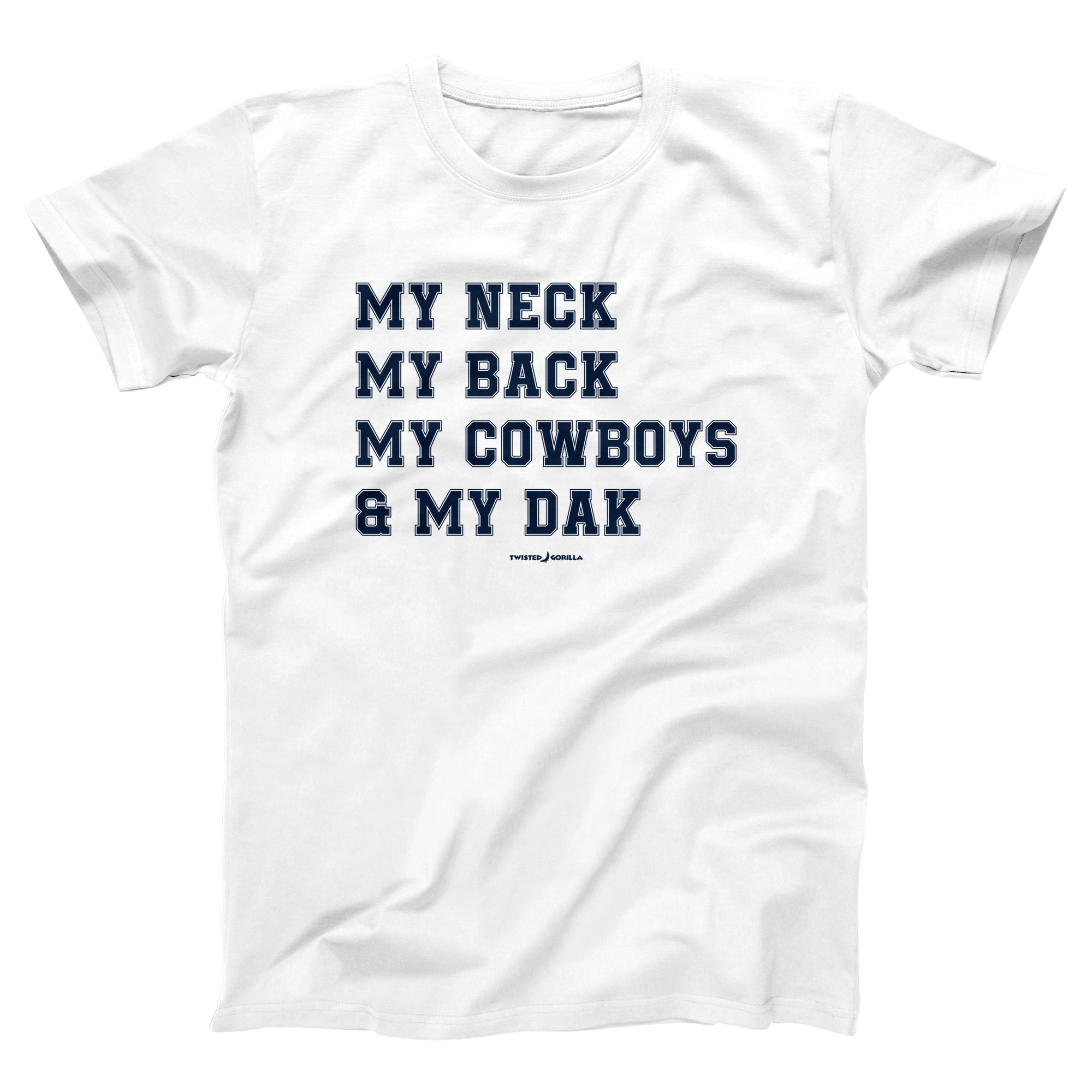 My Cowboys & My Dak Adult Unisex T-Shirt - marionmartigny