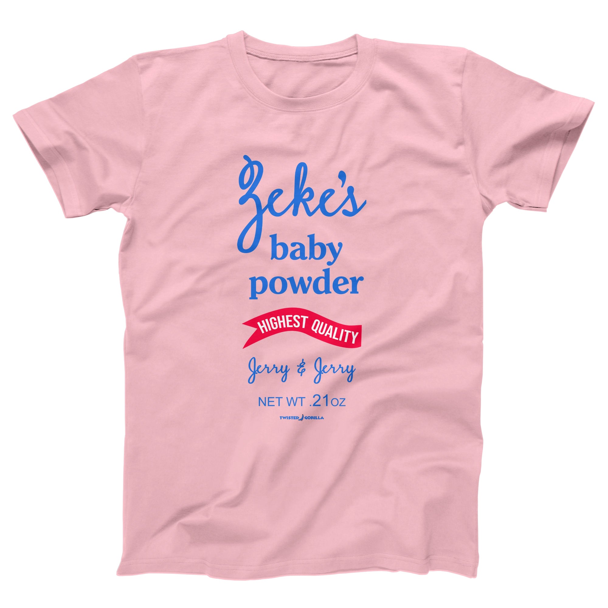 Zeke's Baby Powder Adult Unisex T-Shirt - marionmartigny